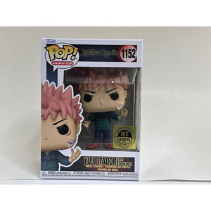 Funko Pop 1152 Jujutsu Kaisen Yuji Itadori Sukuna Mouth Hot Topic Expo 2022 JJK